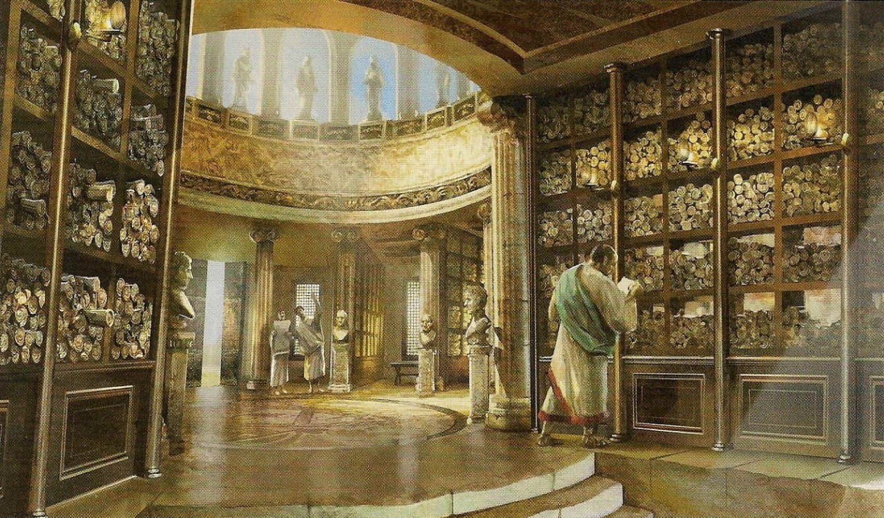 Julio César y la idea de biblioteca pública en la Roma antigua - Abrecht