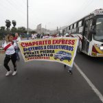 Colectiveros bloquean avenidas de Lima y Callao (Mario Zapata / GEC)