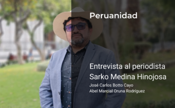 Entrevista al periodista Sarko Medina Hinojosa
