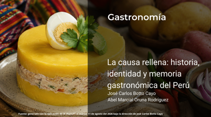 La causa rellena: historia, identidad y memoria gastronómica del Perú