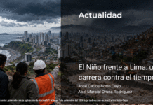 El Niño frente a Lima: una carrera contra el tiempo
